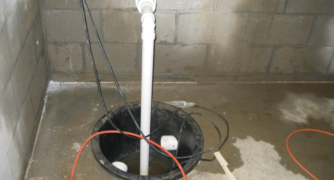 Sump Pump Finished